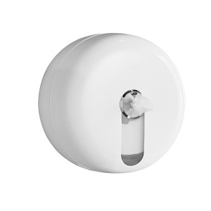 Диспенсер для туалетной бумаги с центральным типом подъемника торговой марки Interhasa INSPIRE Serie белый (51013)